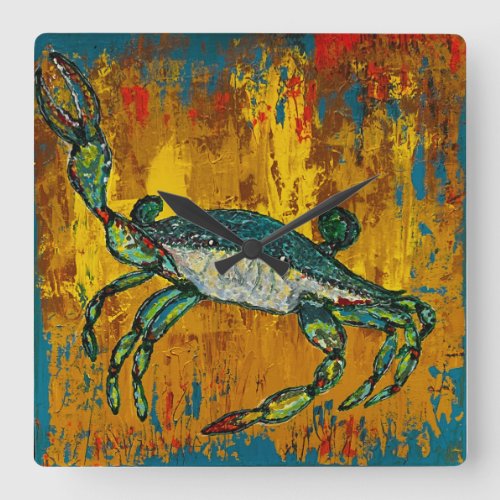 Blue Crab Clock