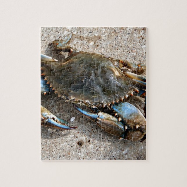 Blue Crab Crawling Jigsaw Puzzle (Vertical)