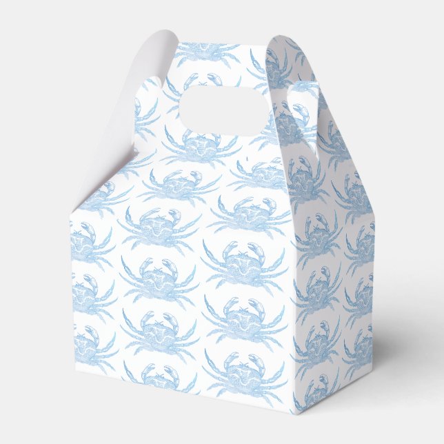 Blue Crab Favor Boxes (Front Side)
