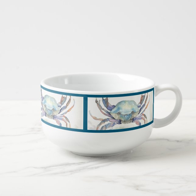 Blue Crab Gumbo Soup Mug (Left)