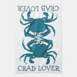 Blue Crab Lover Towel at Zazzle