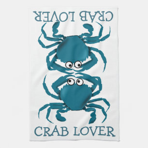 Blue Crab Lover Towel