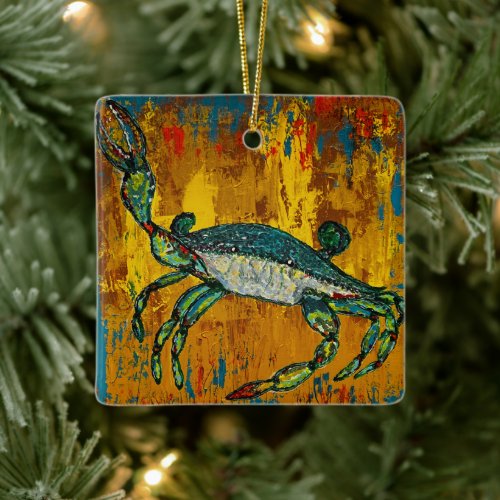 Blue Crab Ornament