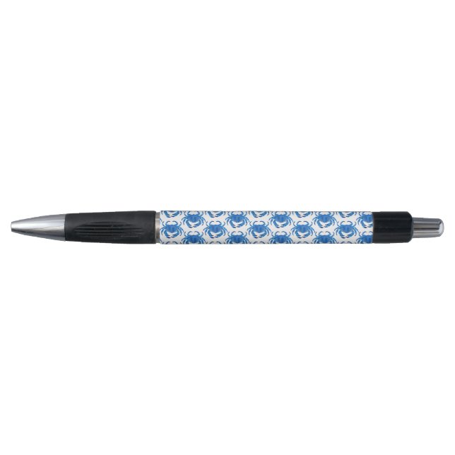 Blue Crab pattern Pen (Front)