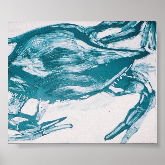 blue crab poster (Front)