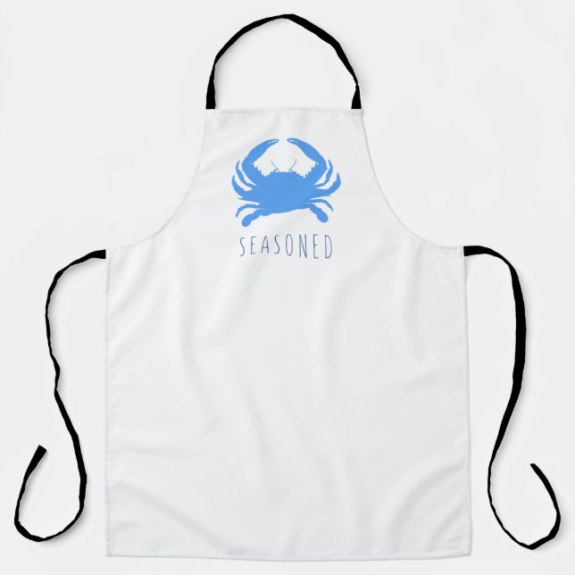 Blue Crab "Seasoned" Apron (Front)