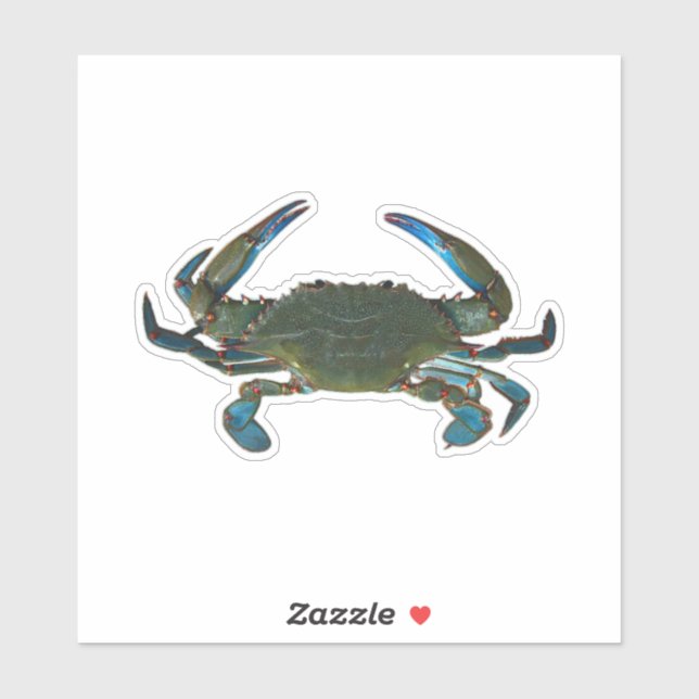 Blue Crab Sticker (Sheet)