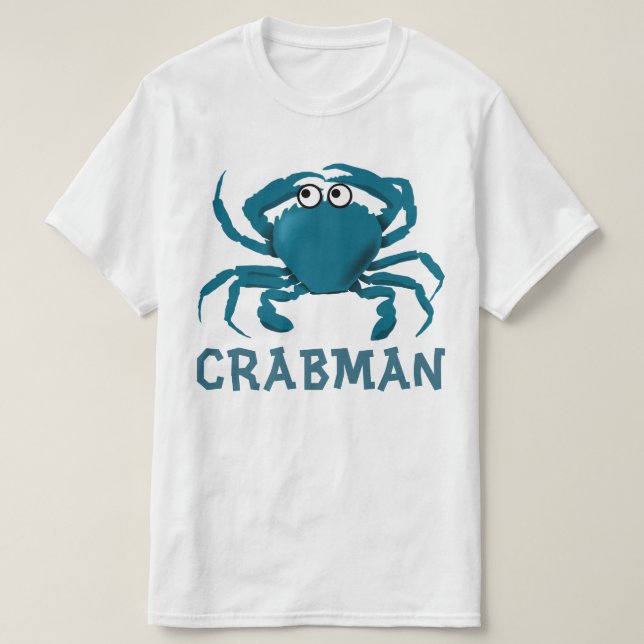 Blue Crab T-Shirt (Design Front)
