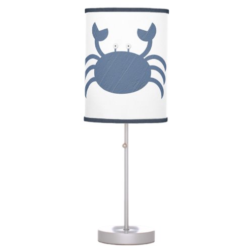 Blue Crab Table Lamp