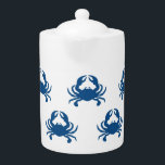 Blue Crab teapot<br><div class="desc">Blue Crab teapot</div>