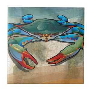 Blue Crab Tile