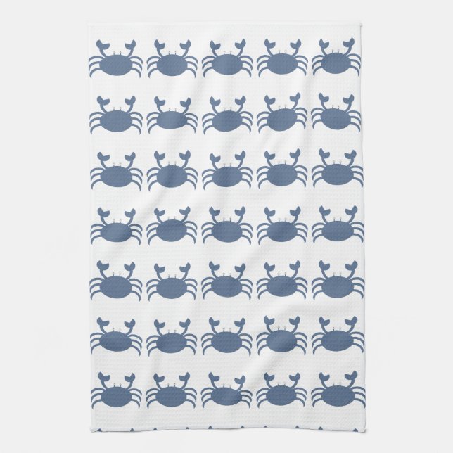 Blue Crab Towel (Vertical)