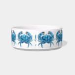 Blue Crabs Seaside Bowl<br><div class="desc">A blue crab design for that seaside appeal.</div>