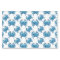 Blue Crabs Seaside Pattern