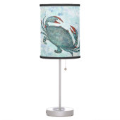 Blue Crabs Table Lamp (Left)