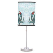 Blue Crabs Table Lamp (Front)