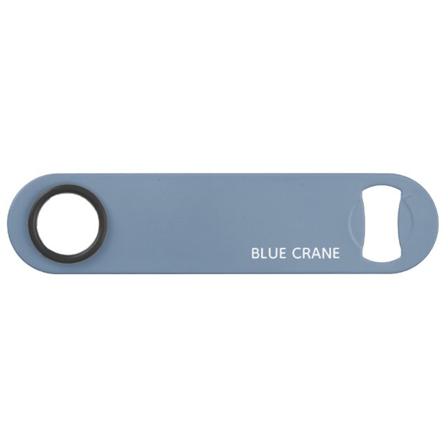 Blue Crane blue color name Bar Key (Front (Horizontal))