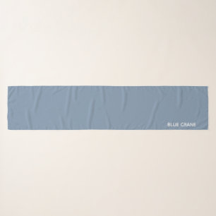 Blue Crane blue color name Scarf