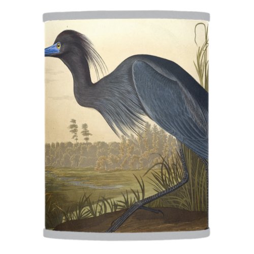 Blue Crane Or Heron Birds Of America John James Lamp Shade