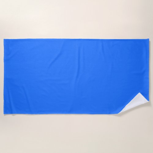  Blue Crayola solid color   Beach Towel