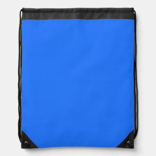  Blue Crayola solid color   Drawstring Bag