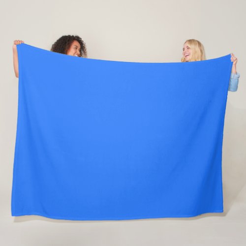  Blue Crayola solid color   Fleece Blanket