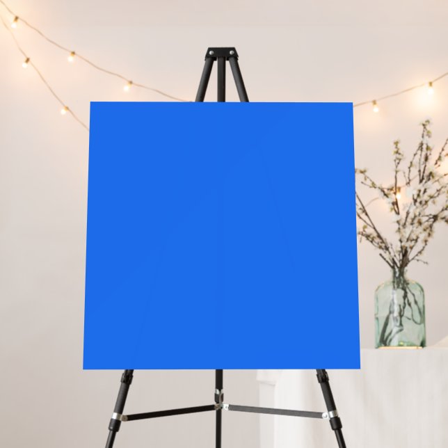 Blue (Crayola) (solid color)   Foam Board (In Situ (Stand))