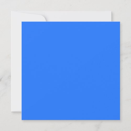 Blue Crayola solid color   Holiday Card