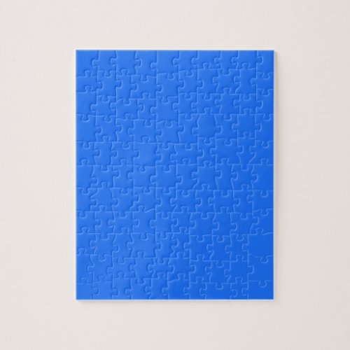  Blue Crayola solid color   Jigsaw Puzzle