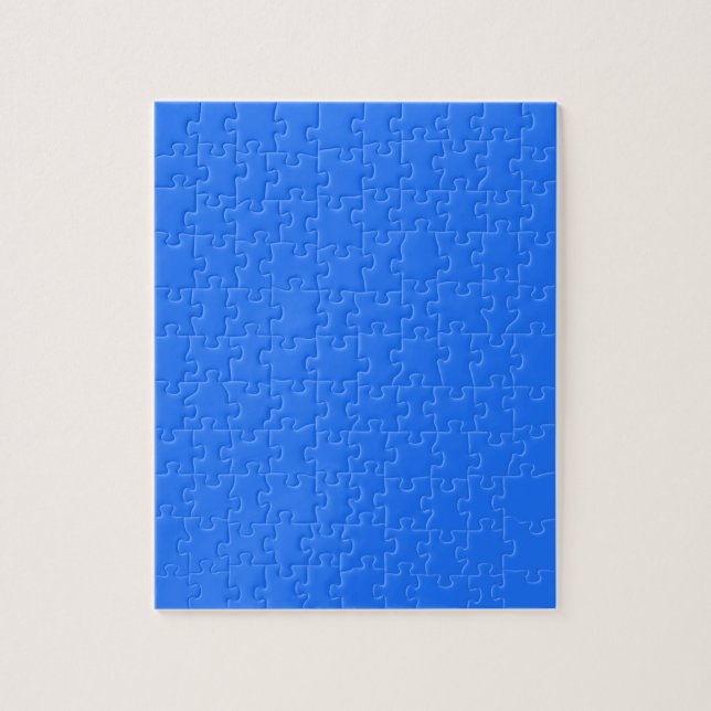  Blue (Crayola) (solid color)   Jigsaw Puzzle (Vertical)