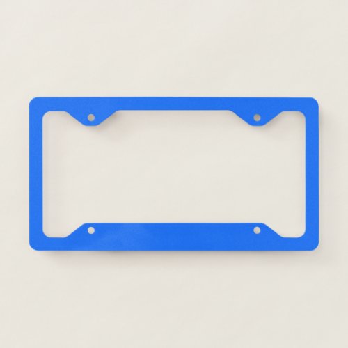  Blue Crayola solid color   License Plate Frame