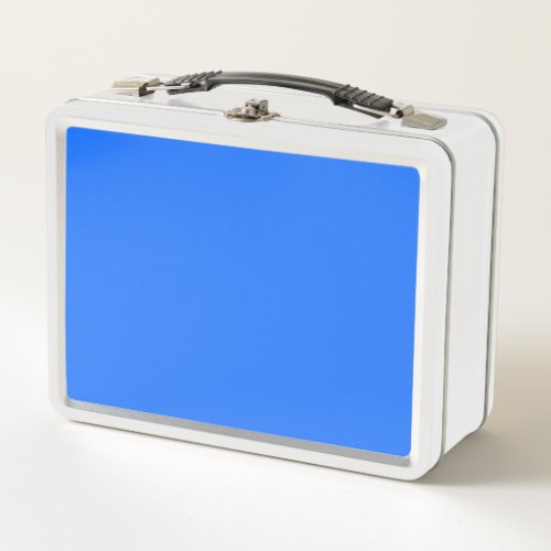  Blue Crayola solid color   Metal Lunch Box