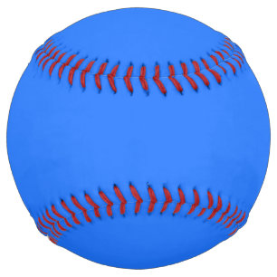 Blue (Crayola) (solid color) Softball