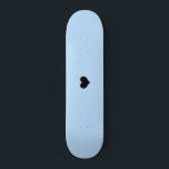 Blue | Create Your Own Custom Skateboard Design<br><div class="desc">Create Your Own Custom Skateboard Design! Use this pastel blue background or choose any color,  add your own photo,  background,  business logo,  or any personalized image. Perfect as unique gift for improving outdoor sport and activity and make them fun! Any font,  no minimum.</div>