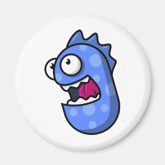 Blue Creature Magnet