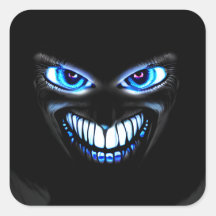 Creepy Smile Stickers for Sale