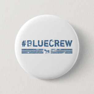 Blue Crew Democrat Button