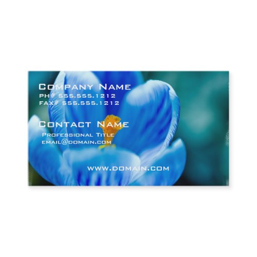 Blue Crocus Business Cards