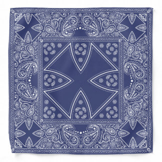Blue Cross Bandana