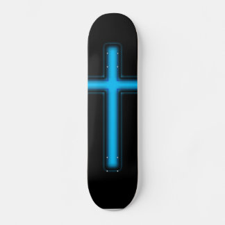 Blue Cross Skateboard