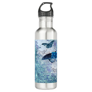 Blue Cross Tumbler Stainless Steel Water Bottle