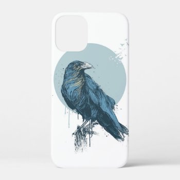 Blue Crow Barely There Ipod Case by bsolti at Zazzle
