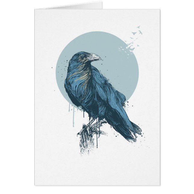 Blue crow cards (Front)