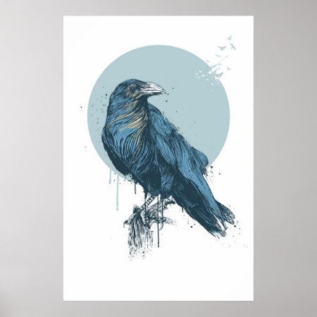 Blue Crow Poster
