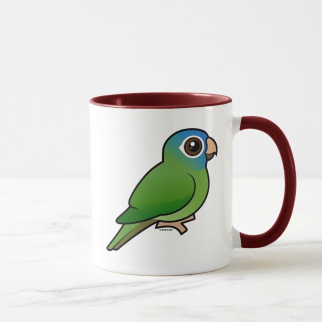 Blue-crowned Conure Mug (Right)