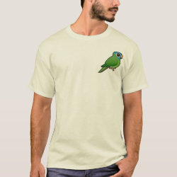 Birdorable Blue-crowned Conure Men's Basic T-Shirt