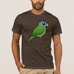 Birdorable Blue-crowned Conure Men's Basic American Apparel T-Shirt