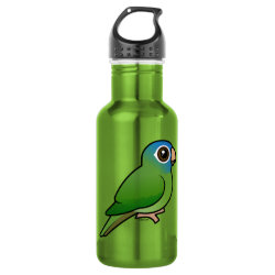 Birdorable Blue-crowned Conure Water Bottle (24 oz)
