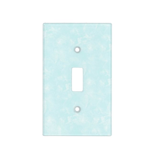 Blue Crumble Light Switch Cover (Front)