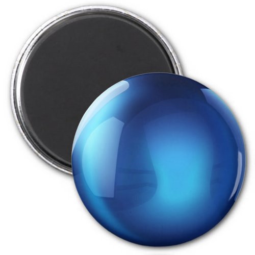 Blue Crystal Ball Magnet